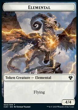 Elemental // Soldier Card Back