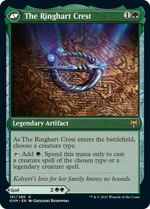 Kolvori, Dea dell'Affinità // Lo Stemma di Ringhart Card Back