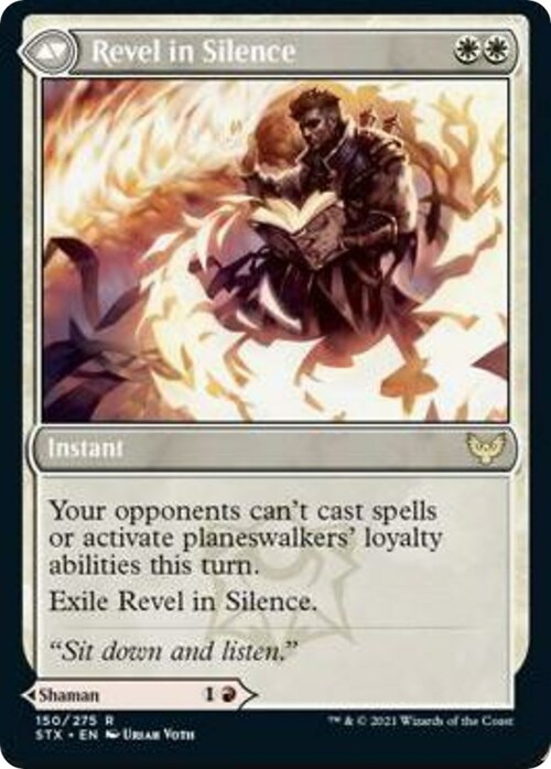 Celebrante Fiammarcana // Immergersi nel Silenzio Card Back
