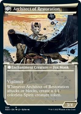 La Ricostruzione di Eiganjo // Architetto della Ricostruzione Card Back