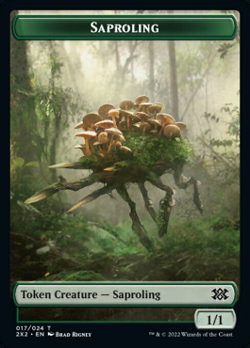 Angel // Saproling Card Back