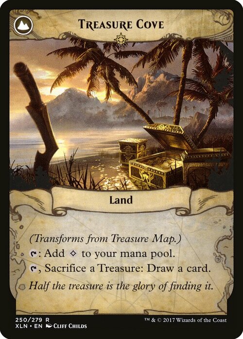 Mappa del Tesoro // Baia del Tesoro Card Back