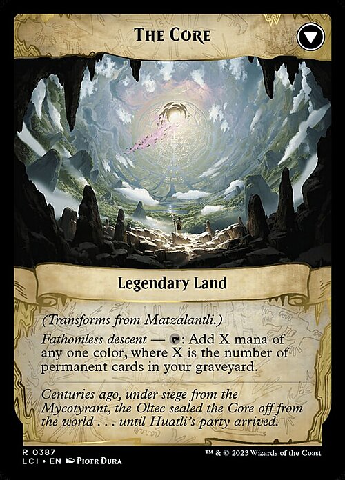 Matzalantli, la Grande Porta // Il Nucleo Card Back