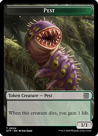 Pest // Mercenary Card Back