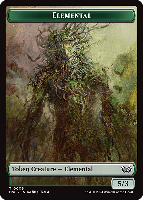 Elemental // Bird Card Back