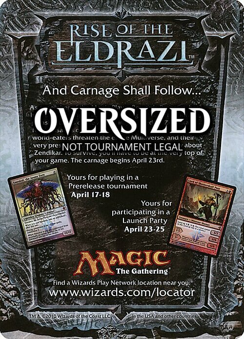 Emrakul, lo Strazio Eterno Card Back