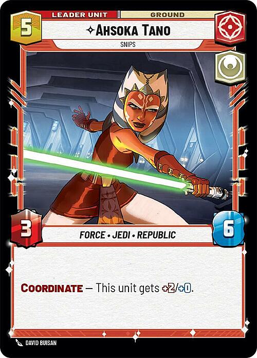 Ahsoka Tano, Furbetta Card Back