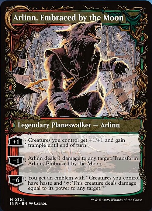 Arlinn Kord // Arlinn, Abbracciata dalla Luna Card Back