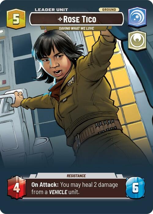 Rose Tico - Saving What We Love Card Back