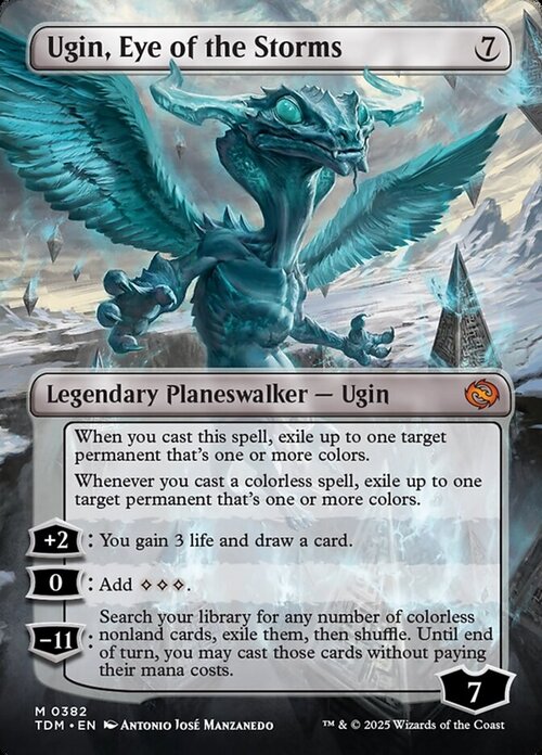 Ugin, Eye of the Storms Card Back