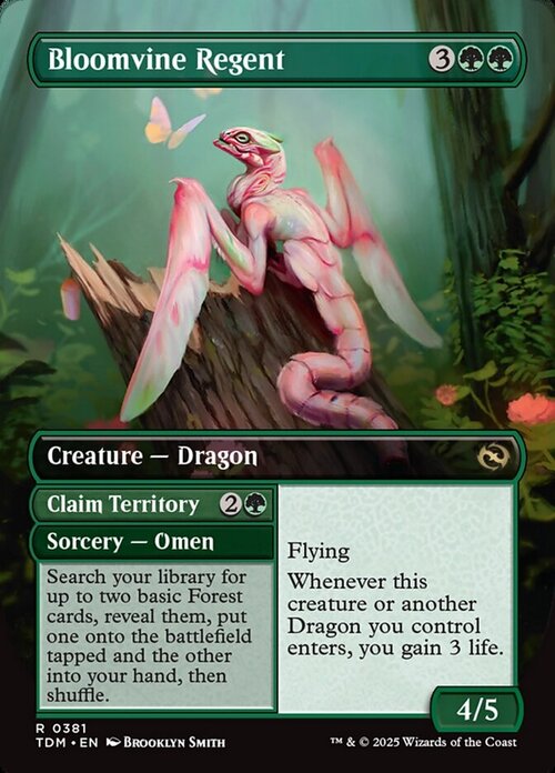 Bloomvine Regent // Claim Territory Card Back