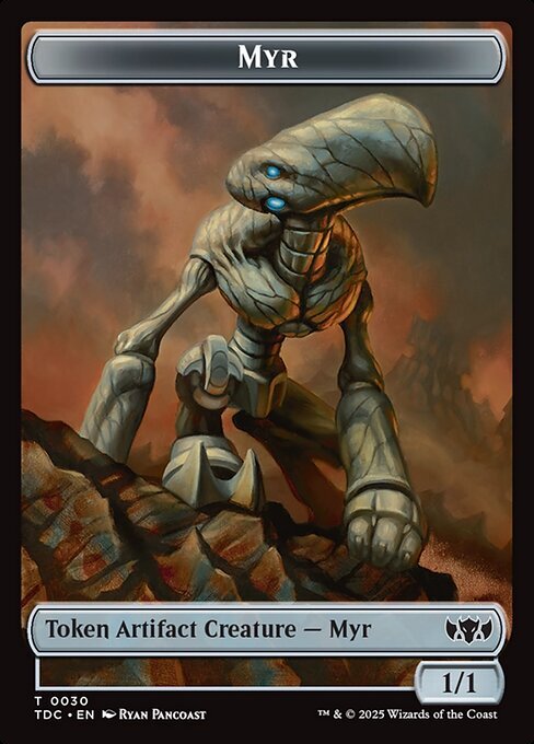 Snake // Myr Card Back