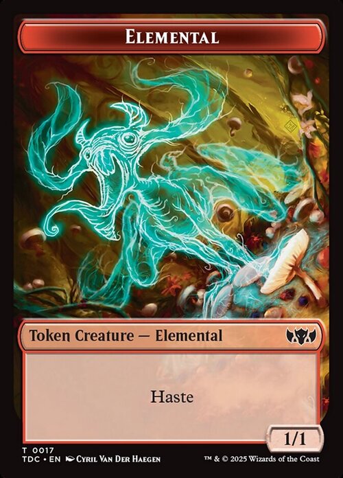 Warrior // Elemental Card Back