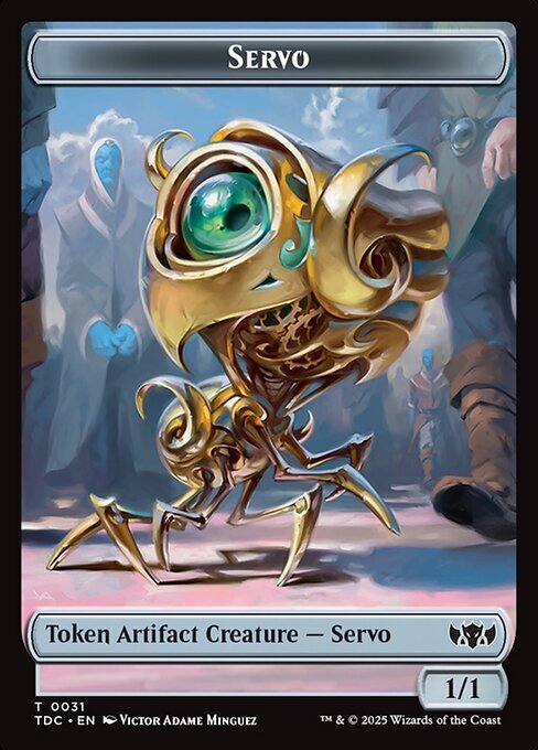 Warrior // Servo Card Back
