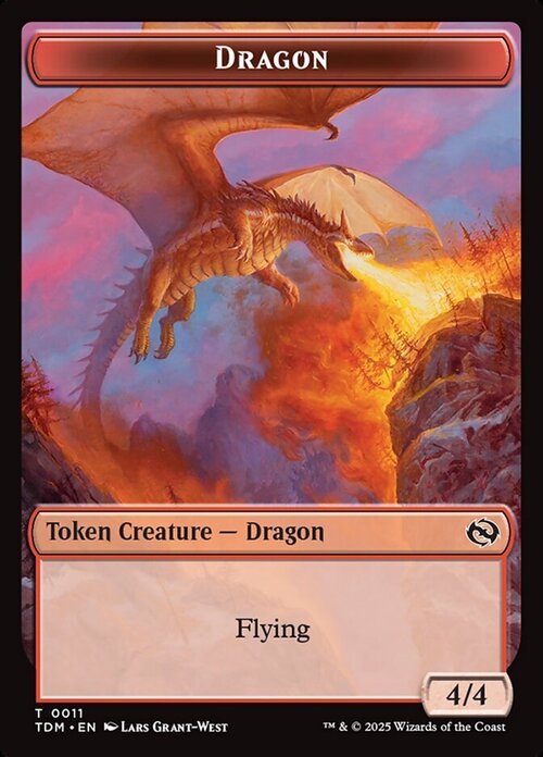 Warrior // Dragon Card Back