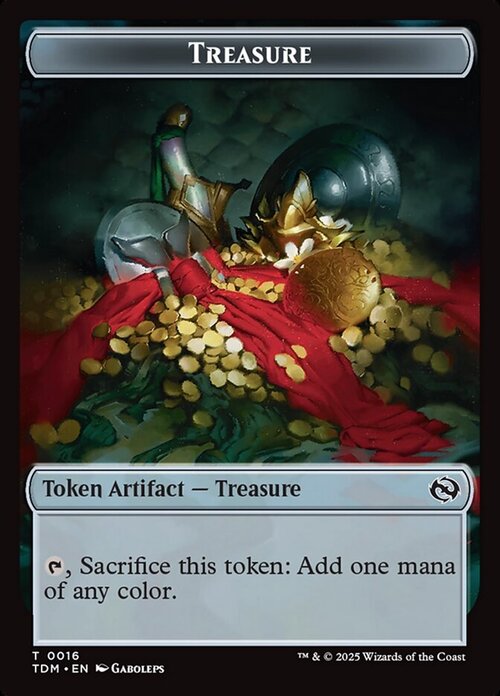 Monk // Treasure Card Back