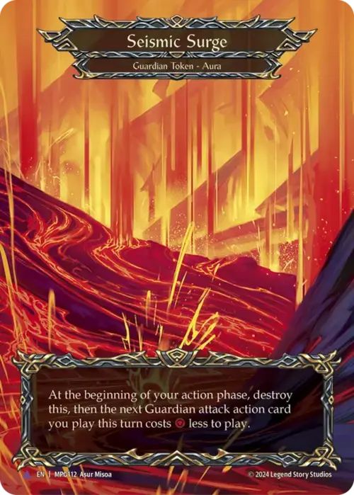 Seismic Surge Card Back