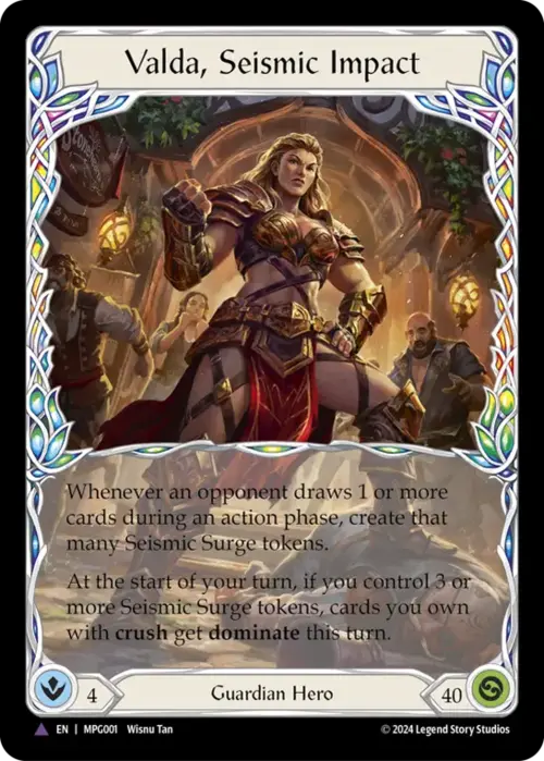 Valda, Seismic Impact Parte Posterior
