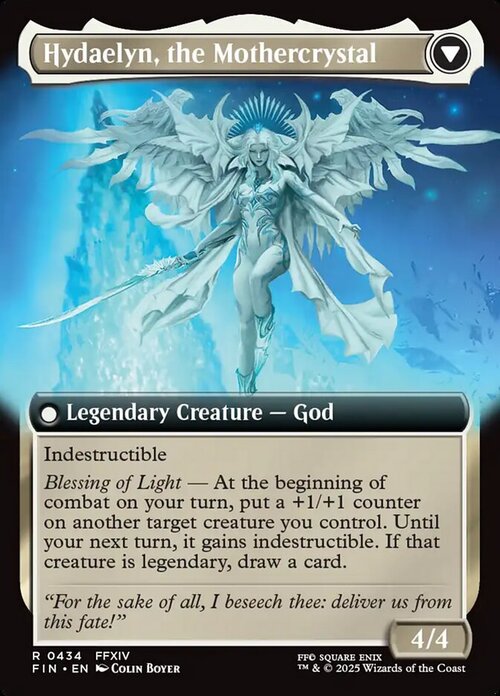 Venat, Heart of Hydaelyn // Hydaelyn, the Mothercrystal Card Back