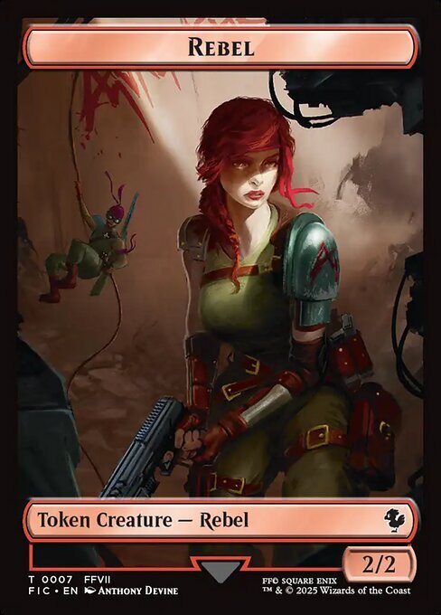 Soldier // Rebel Card Back