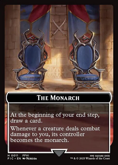 The Blackjack // The Monarch Card Back
