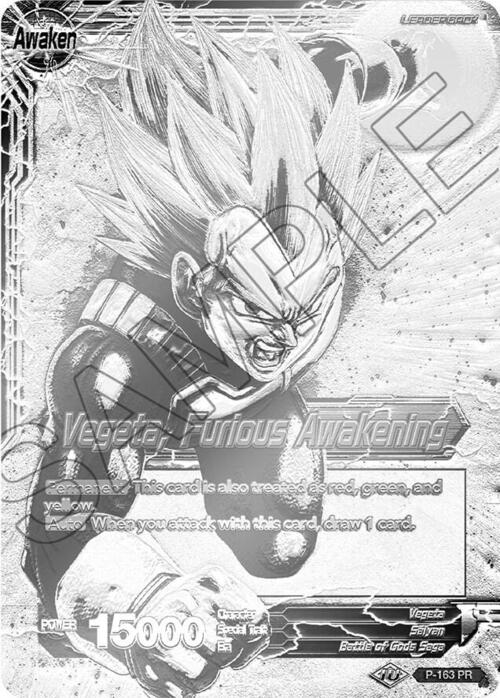 Vegeta // Vegeta, Furious Awakening Parte Posterior