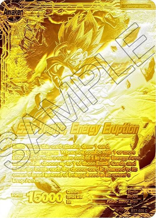 Son Goku & Vegeta // SSB Vegito, Energy Eruption Parte Posterior