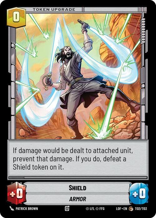 Fortaleza de Vader // Shield Token Parte Posterior