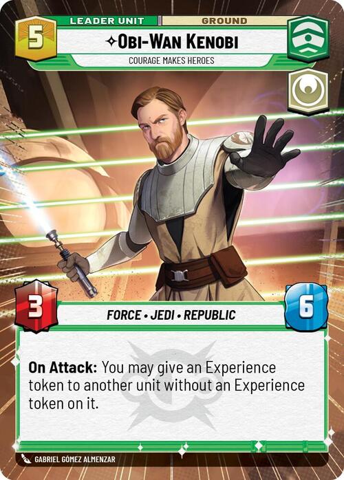 Obi-Wan Kenobi, La valentía hace a los héroes Parte Posterior