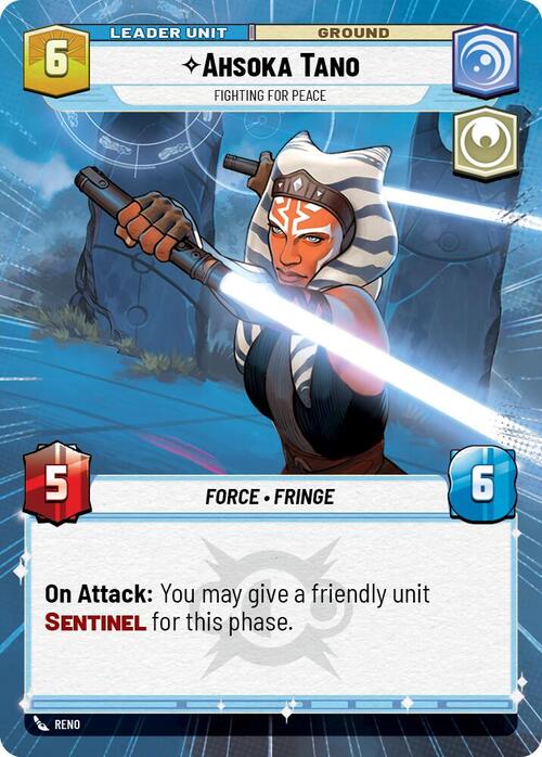 Ahsoka Tano, Lucha por la paz Parte Posterior