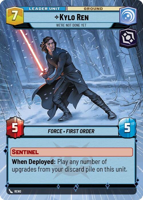 Kylo Ren, Aún no hemos concluido Parte Posterior