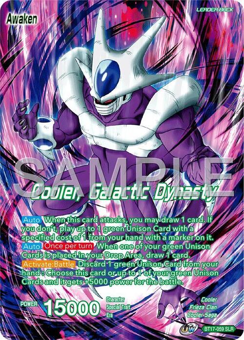 Cooler // Cooler, Galactic Dynasty Parte Posterior