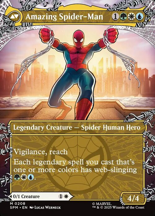 Peter Parker // Amazing Spider-Man Card Back