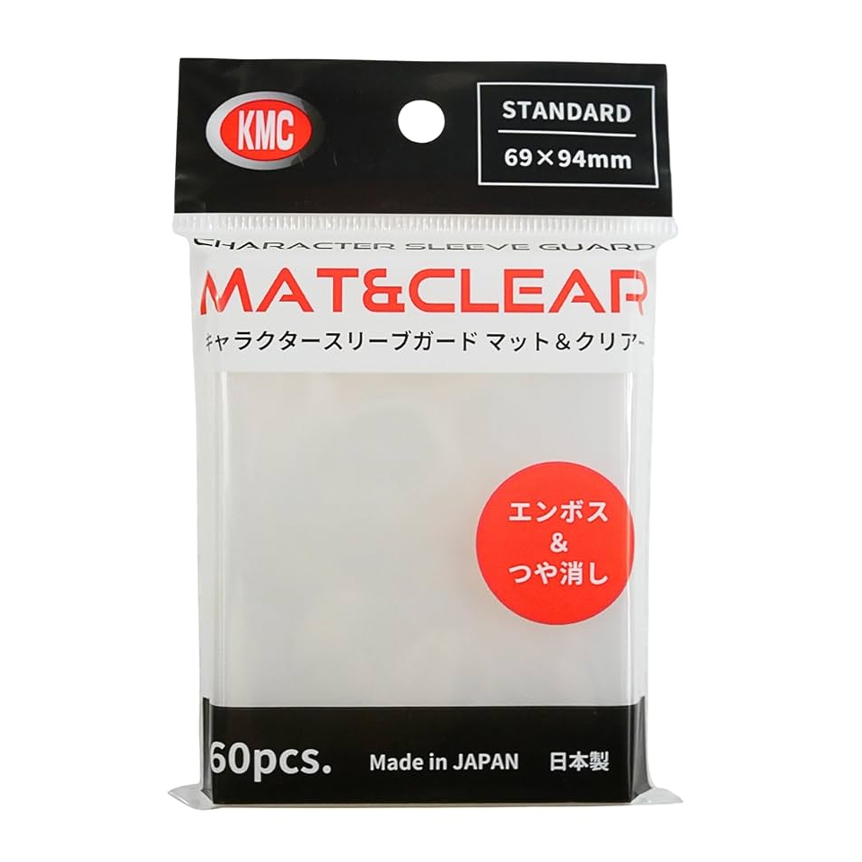 Other image of 60 KMC Mat & Clear Character Sleeve Covers