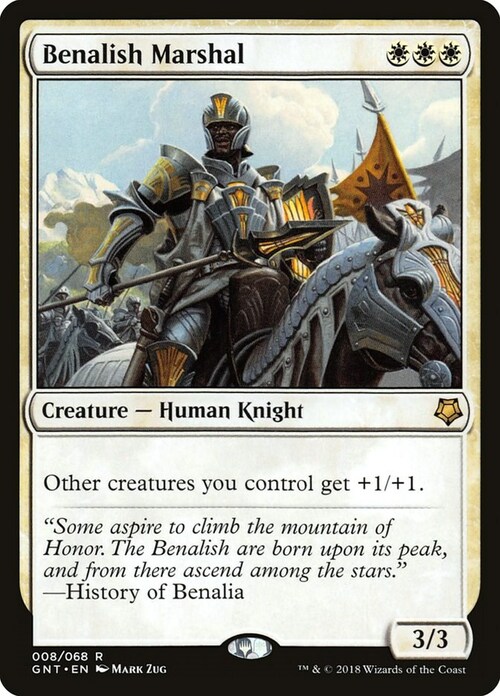 Benalish Marshal Card Front