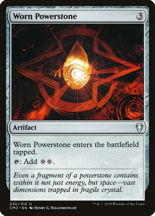 Worn Powerstone Card Front