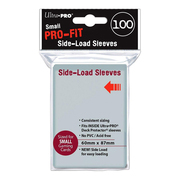 100 Fundas Small Ultra Pro Pro-Fit Sideloading
