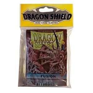50 Small Dragon Shield Sleeves - Fusion