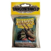 50 Small Dragon Shield Sleeves - Green