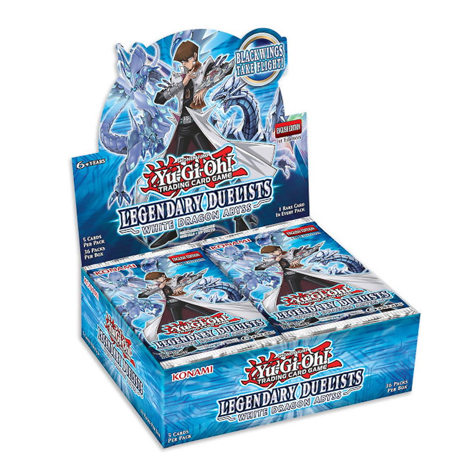 Caja de sobres de Legendary Duelists: White Dragon Abyss