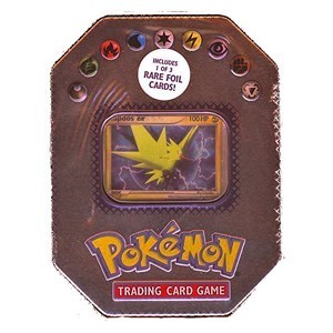EX Collector's Window Tins: Lata Zapdos ex