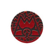 EX Team Magma vs Team Aqua: Moneda Team Magma emblem