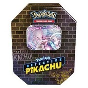 Detective Pikachu Tins: Lata Mewtwo GX