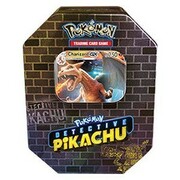 Detective Pikachu Tins: Lata Charizard GX