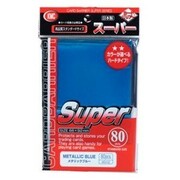 KMC Full Sized Sleeves - Metallic Blue