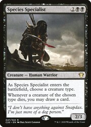 Specialista della Specie