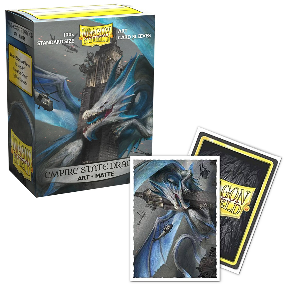 100 Dragon Shield Sleeves - Empire State Dragon