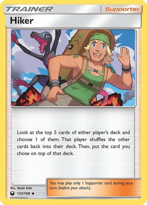 Hiker Card Front