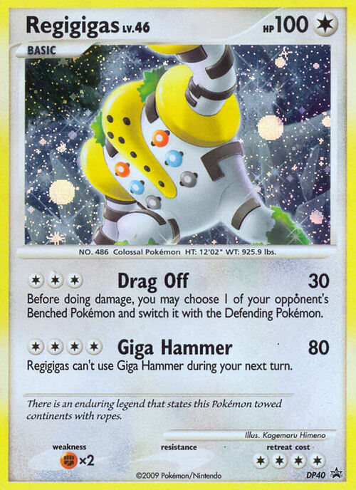 Regigigas Card Front