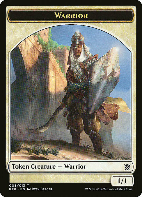 Warrior Card Front